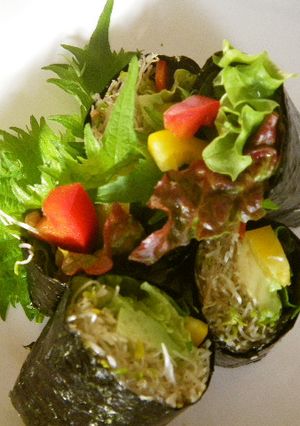 野菜のり巻き-レシピのメイン写真