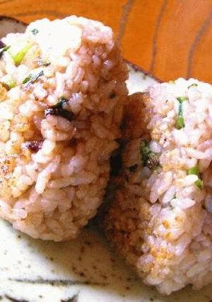 焼きおにぎり＜塩辛＞-レシピのメイン写真