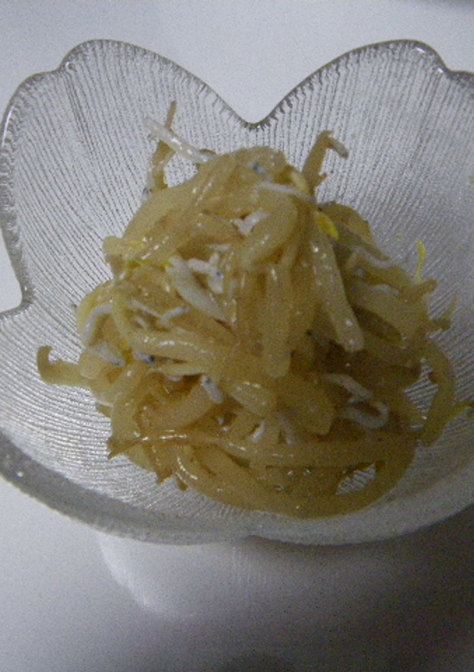 簡単モヤシの和え物-レシピのメイン写真