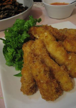 柔らか＆ジューシー☆鶏むね肉でチキンカツ-レシピのメイン写真