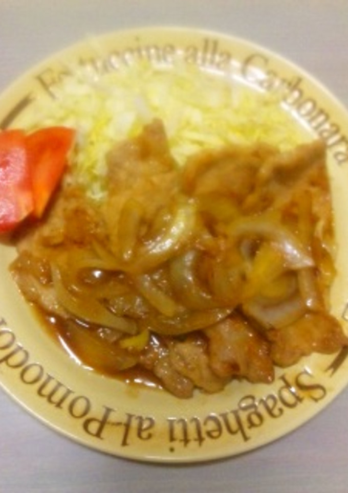 わが家の生姜焼き-レシピのメイン写真