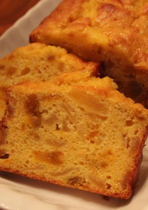 ＊安納芋とリンゴのパウンドケーキ＊-レシピのメイン写真