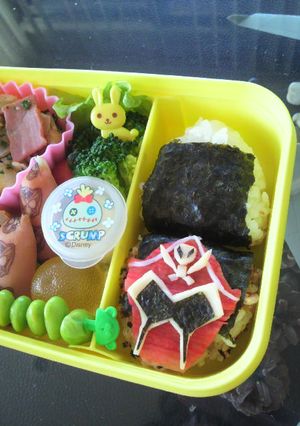 キャラ弁、ゴーカイジャー-レシピのメイン写真