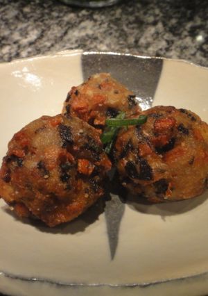 れんこんとエビの★もちもち★揚げ物♪-レシピのメイン写真