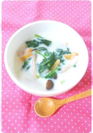 優しいお味✿ほうれん草みるくスープ-レシピのメイン写真