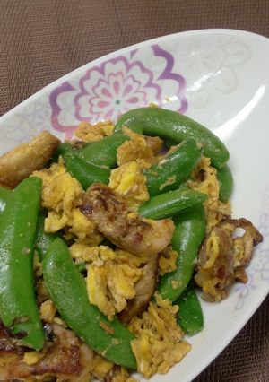 鶏肉と卵♪親子炒め-レシピのメイン写真