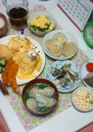 2011'ひな祭り-レシピのメイン写真