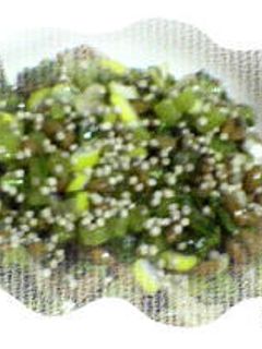 納豆と大根の葉の和え物-レシピのメイン写真