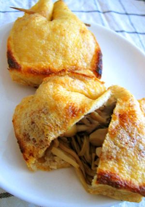 簡単きのこチーズきんちゃく-レシピのメイン写真