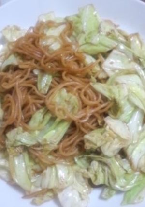 私のキャベツ焼きそば(^^＊)-レシピのメイン写真