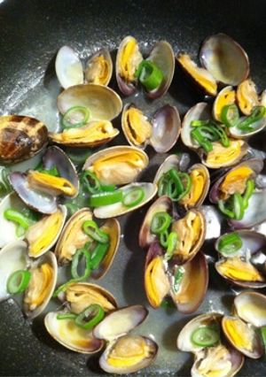 アサリの酒蒸し-レシピのメイン写真