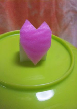 Cutは直線！愛の◆3Dハートカマ◆｡ﾟ-レシピのメイン写真