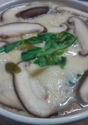 鍋の〆は茶碗蒸し-レシピのメイン写真
