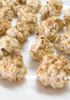 *ゴッツゴツ押し麦クッキー*-レシピのメイン写真