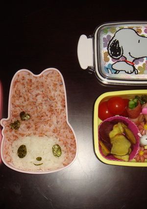 マイメロ☆キャラ弁-レシピのメイン写真