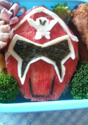 ゴーカイジャー☆キャラ弁♪-レシピのメイン写真