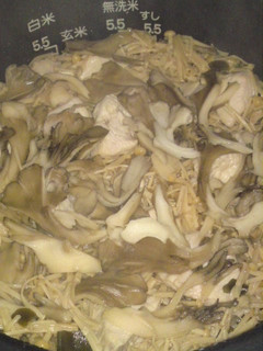 きのこの炊き込みご飯-レシピのメイン写真
