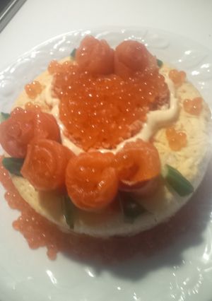 ミニーﾁｬﾝ☆ケーキ寿司-レシピのメイン写真