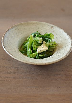 菜の花のクリームチーズ和え-レシピのメイン写真