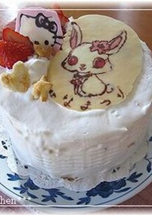 ふわふわ プレーンのシフォンケーキ-レシピのメイン写真