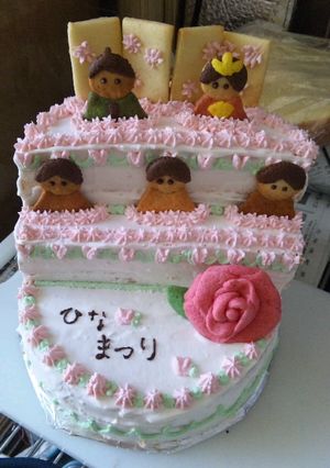 2011/ひな祭りケーキ-レシピのメイン写真