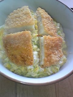 コロッケ丼 by ぽろっとQちゃん 【クックパッド】 簡単おいしい