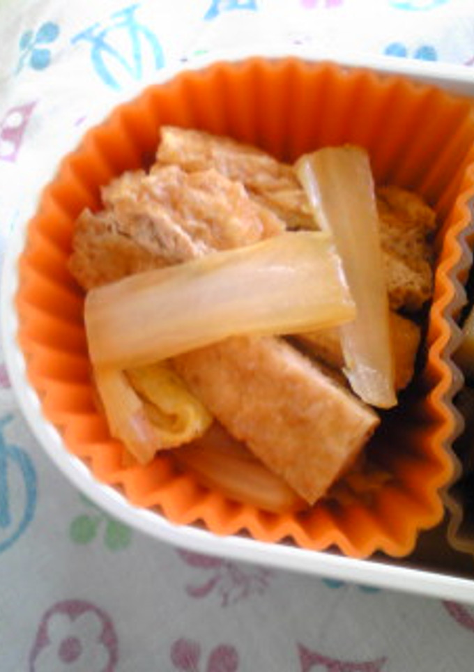 【お弁当に】白菜と油揚げのさっとお浸し-レシピのメイン写真