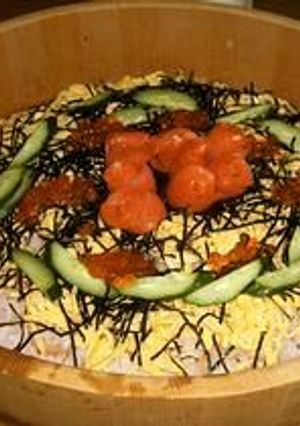 2011年ひな祭り ちらし寿司-レシピのメイン写真