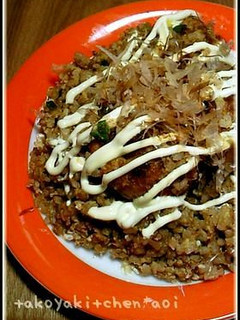 【たこ焼き05】たこ焼きチャーハン-レシピのメイン写真