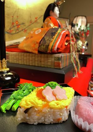 ひなまつりのお寿司-レシピのメイン写真