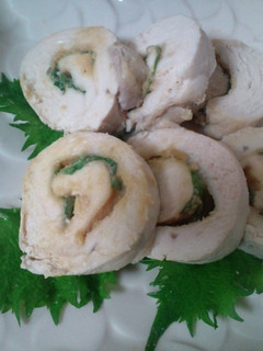 鶏むね肉の大葉巻き-レシピのメイン写真