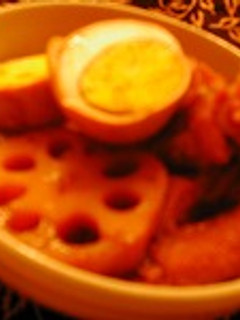 鶏手羽とゆで卵の黒酢煮-レシピのメイン写真
