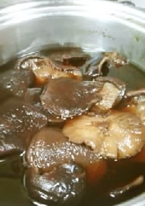 「干し椎茸の含め煮」は保存食、冷凍保存-レシピのメイン写真