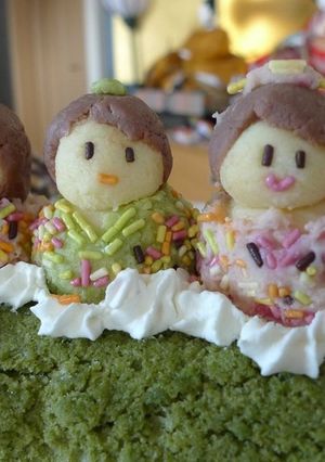 チョコ団子人形-レシピのメイン写真