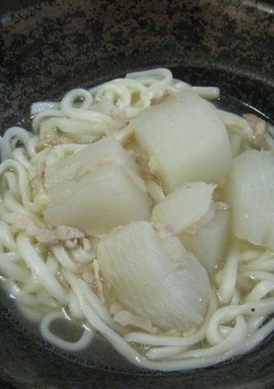 聖護院大根のおうどん-レシピのメイン写真
