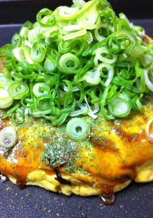 広島風お好み焼き（卵巻き）-レシピのメイン写真