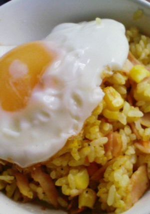 カレーチャーハン-レシピのメイン写真