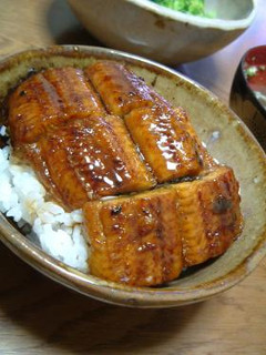 *どんぶり*こってりタレの「うな丼」♪-レシピのメイン写真