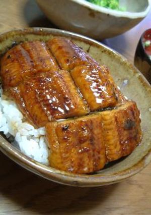 ＊どんぶり＊こってりタレの「うな丼」♪-レシピのメイン写真