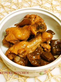 さっぱり煮風☆鶏手羽元とこんにゃく煮-レシピのメイン写真