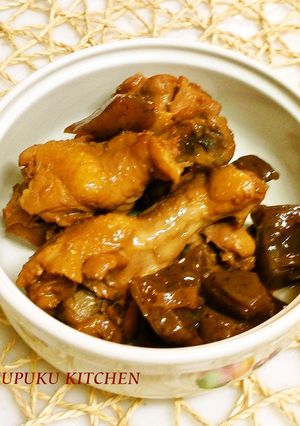 さっぱり煮風☆鶏手羽元とこんにゃく煮-レシピのメイン写真