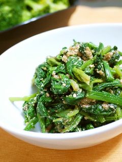ほうれん草の胡麻和え-レシピのメイン写真