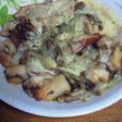 まいたけのチーズ焼き