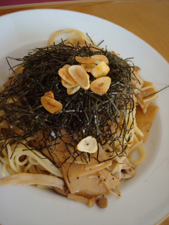 筍と茸の和風パスタ-レシピのメイン写真