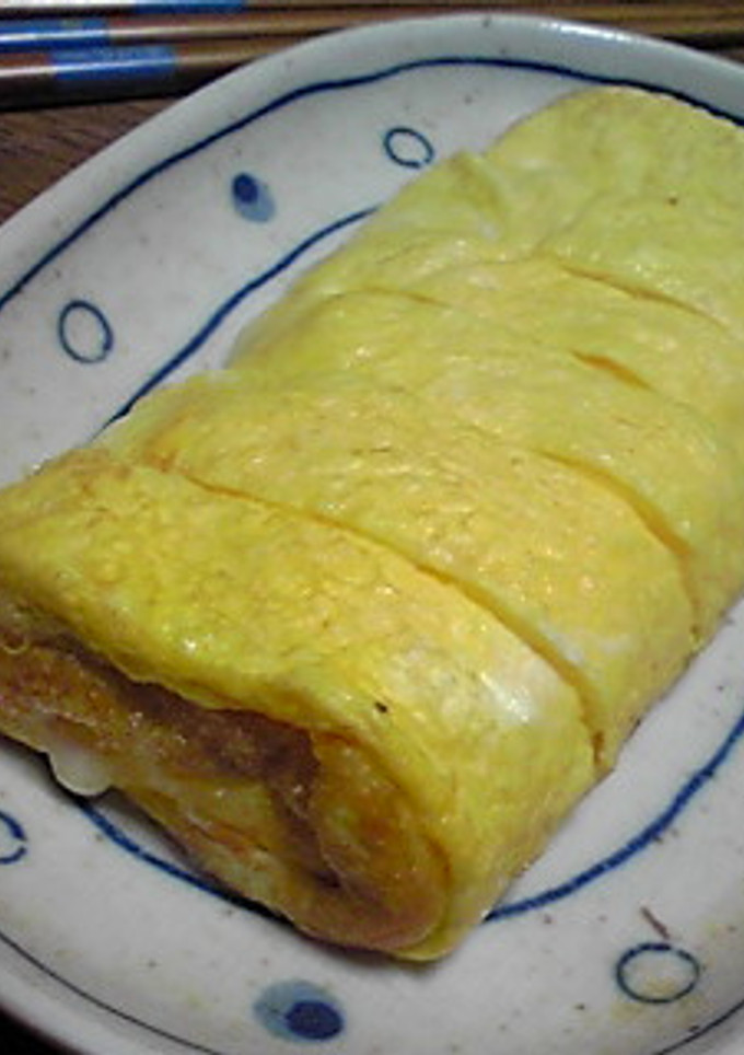 とろとろチーズの卵焼き-レシピのメイン写真