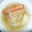 ザワークラウトとソーセージの煮込み