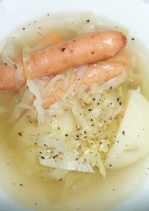 ザワークラウトとソーセージの煮込み-レシピのメイン写真