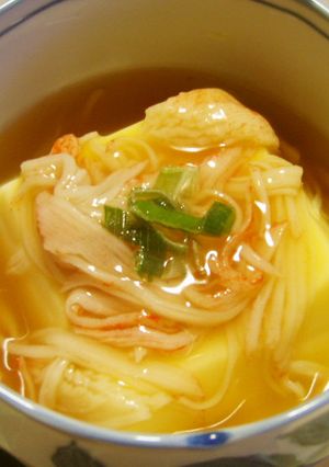 たまご豆腐カニカマあんかけ-レシピのメイン写真