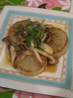 大根ステーキ(きのこソース)-レシピのメイン写真