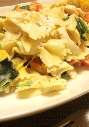 ハニーマスタードチキンパスタサラダ-レシピのメイン写真